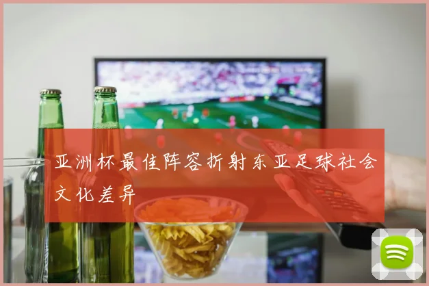 亚洲杯最佳阵容折射东亚足球社会文化差异