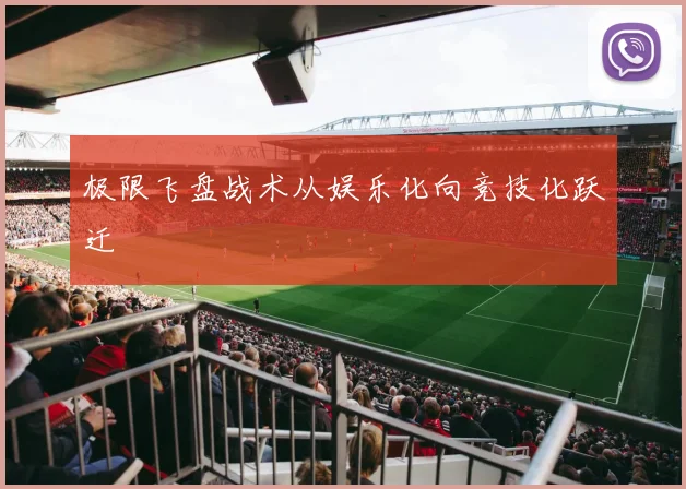 极限飞盘战术从娱乐化向竞技化跃迁